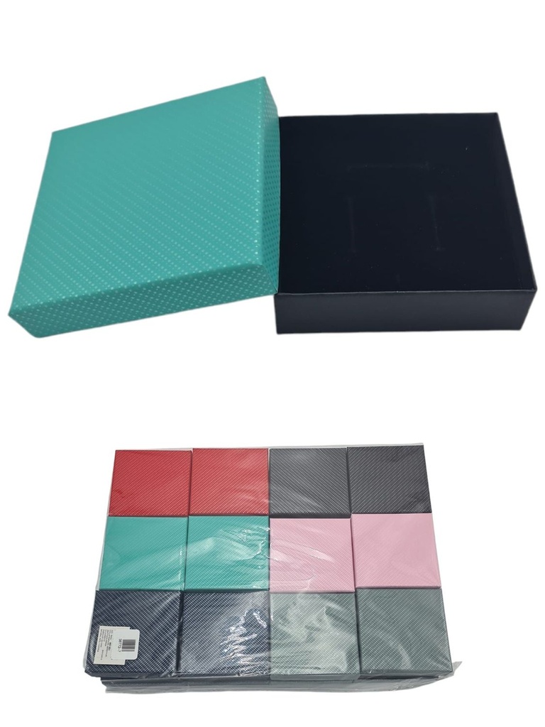 Cajita de regalos 9x9x2.5cm 24 unidades - Caja de regalos
