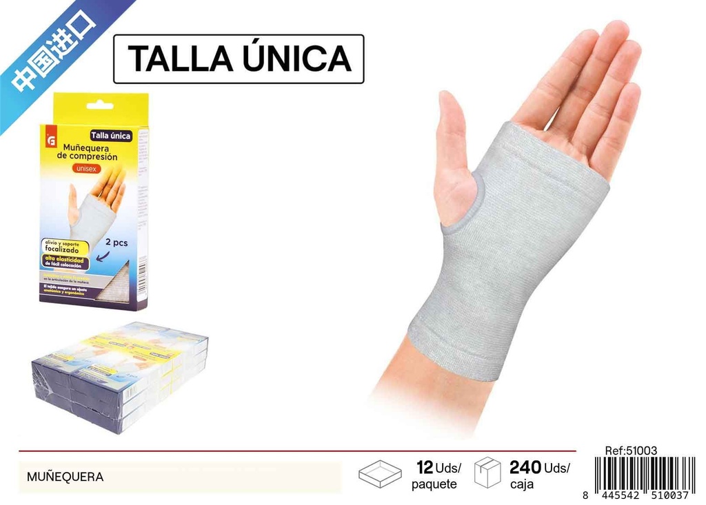 Muñequera - Productos de protección para fitness