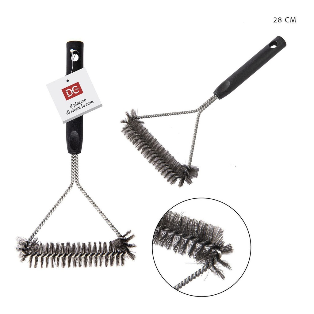 Cepillo de limpieza para parrilla 28CM - Accesorios para barbacoa
