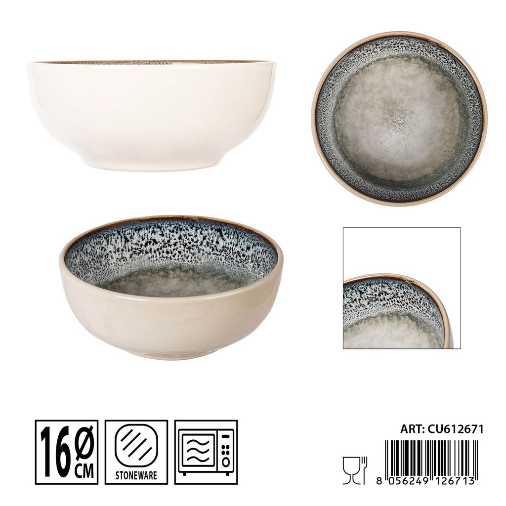 Plato hondo cerámico 16CM - Utensilios de cerámica