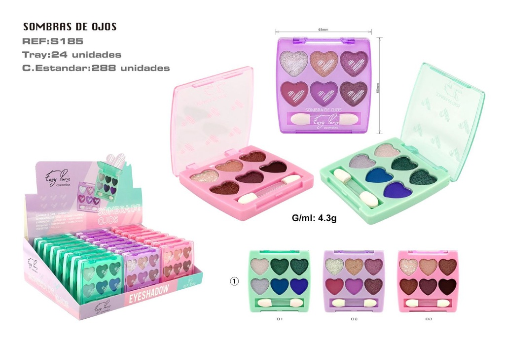 Sombra de ojos 288/C - Maquillaje para ojos