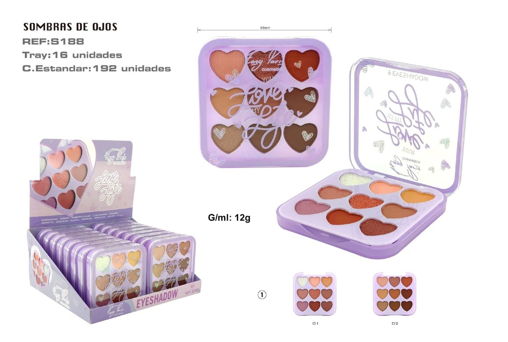 Sombra de ojos 288/C - Maquillaje para ojos