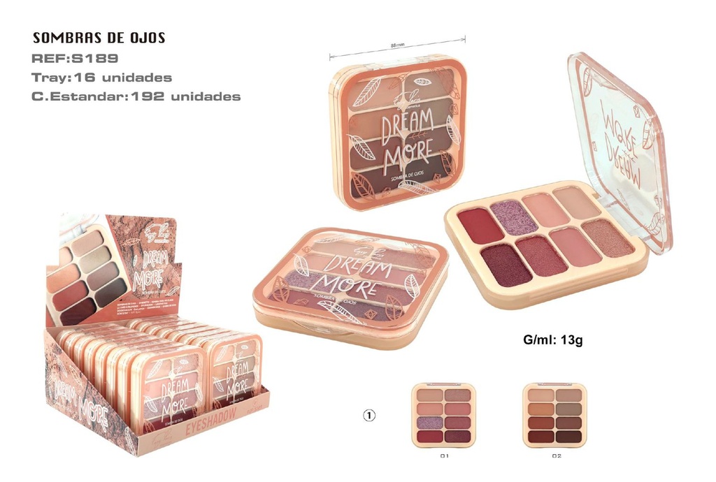 Sombra de ojos 288/C - Maquillaje para ojos