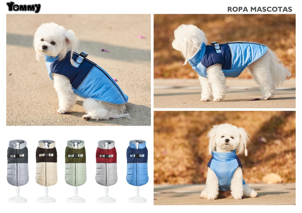 Ropa para mascotas - Chaleco de colores para perros 2XL