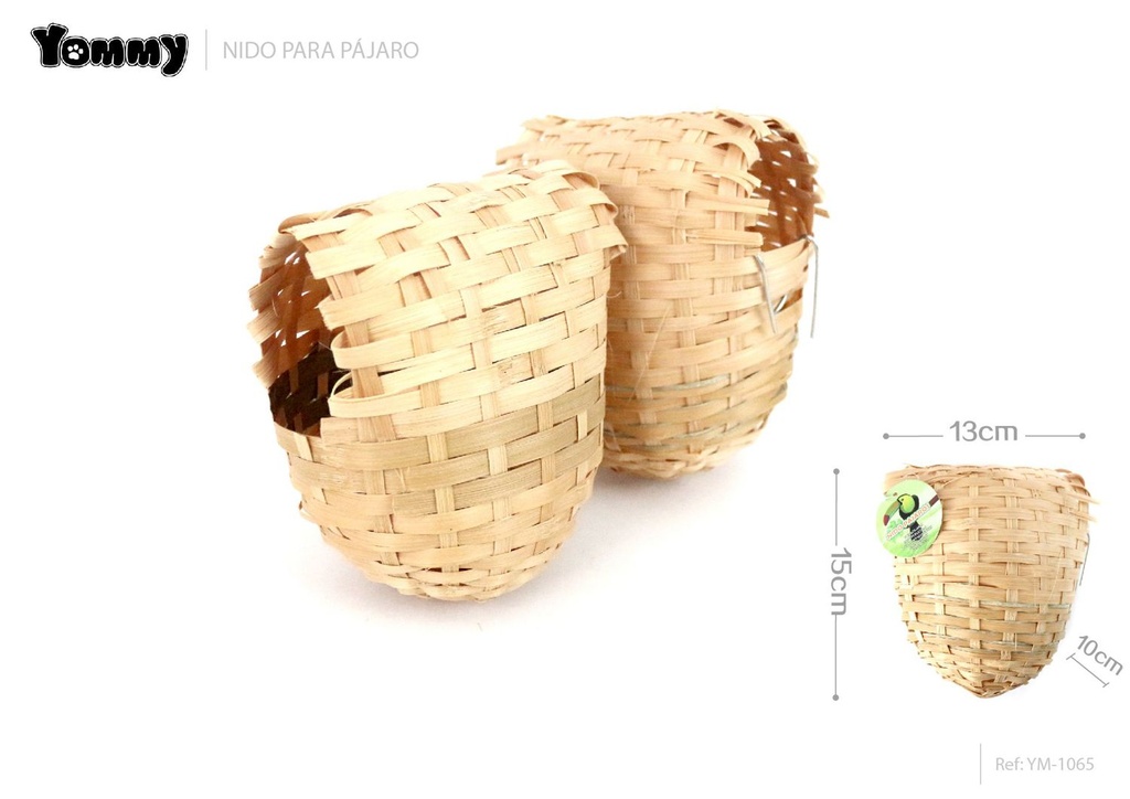 Nido de pájaro 13*10*15cm - Accesorios para aves y mascotas