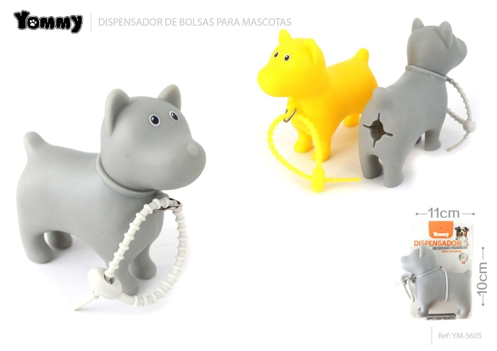Dispensador de bolsa para perros 11*10*4cm - Accesorios prácticos para mascotas