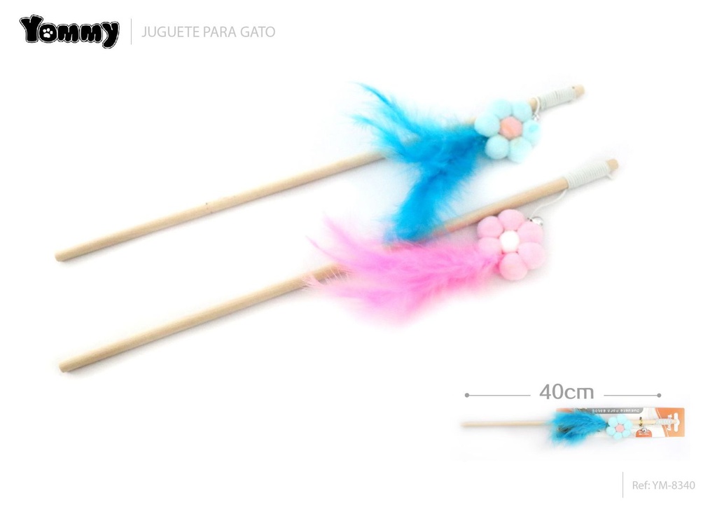 Juguete para gato 40cm - De estimulación y entretenimiento
