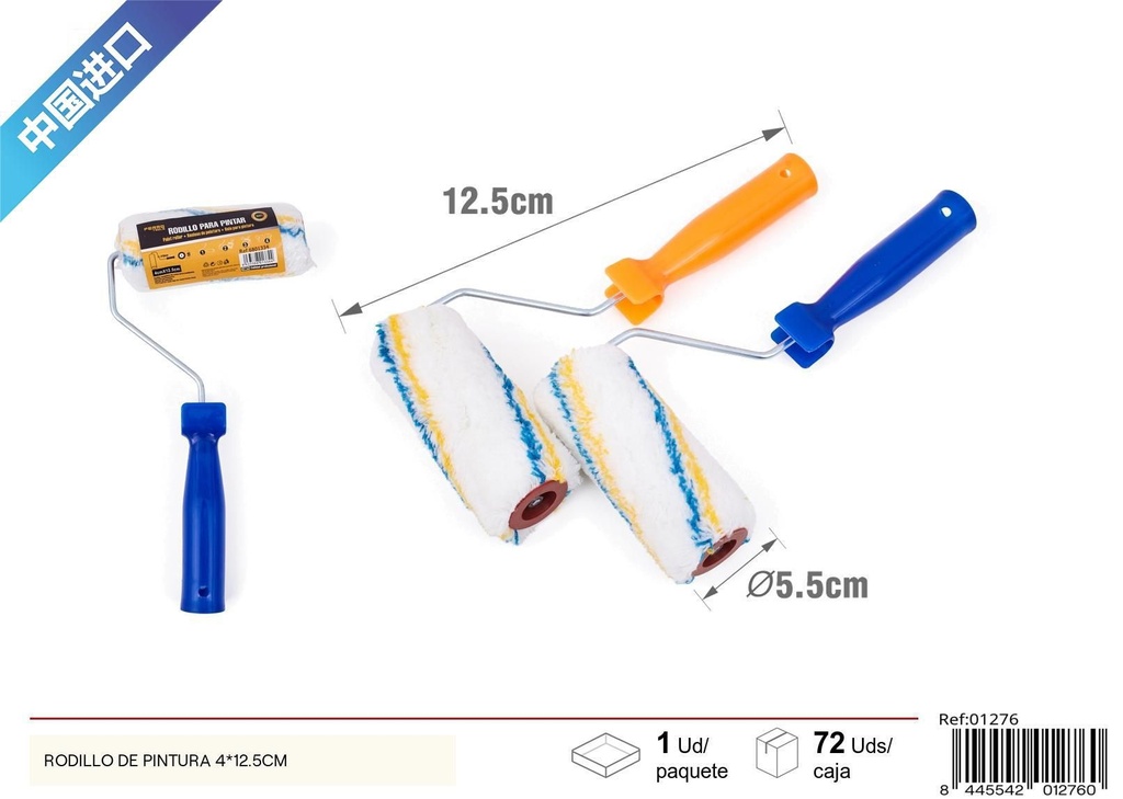 Rodillo para esquina de pintar de espuma 10x34cm - Rodillos de pintura y accesorios