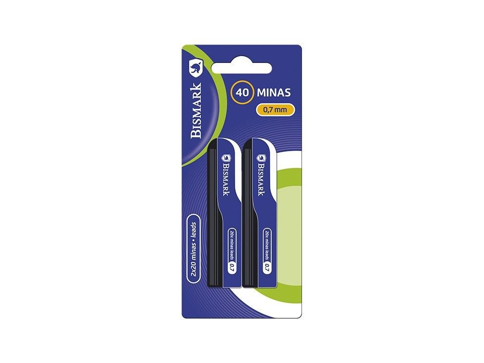 Blister Bismark con 40 minas 0.7mm- Material escolar y escritura