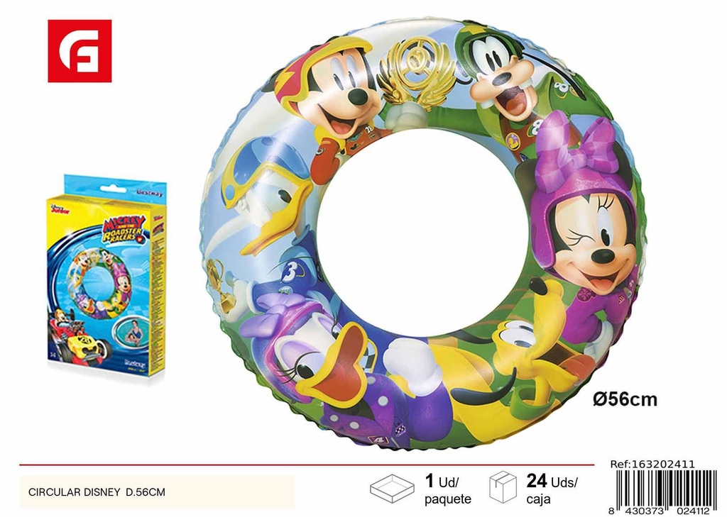Círculo circular Disney D.56 cm - Juguetes de piscina