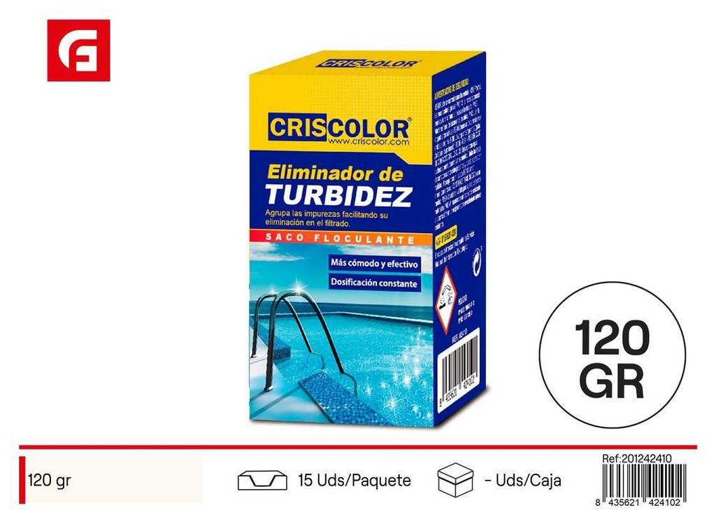 Saquito floculante 120 g - Accesorios de piscina