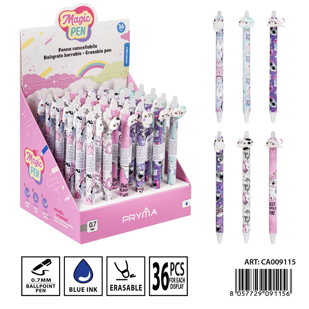 Bolígrafo borrable 0.7mm - Herramientas de escritura y papelería