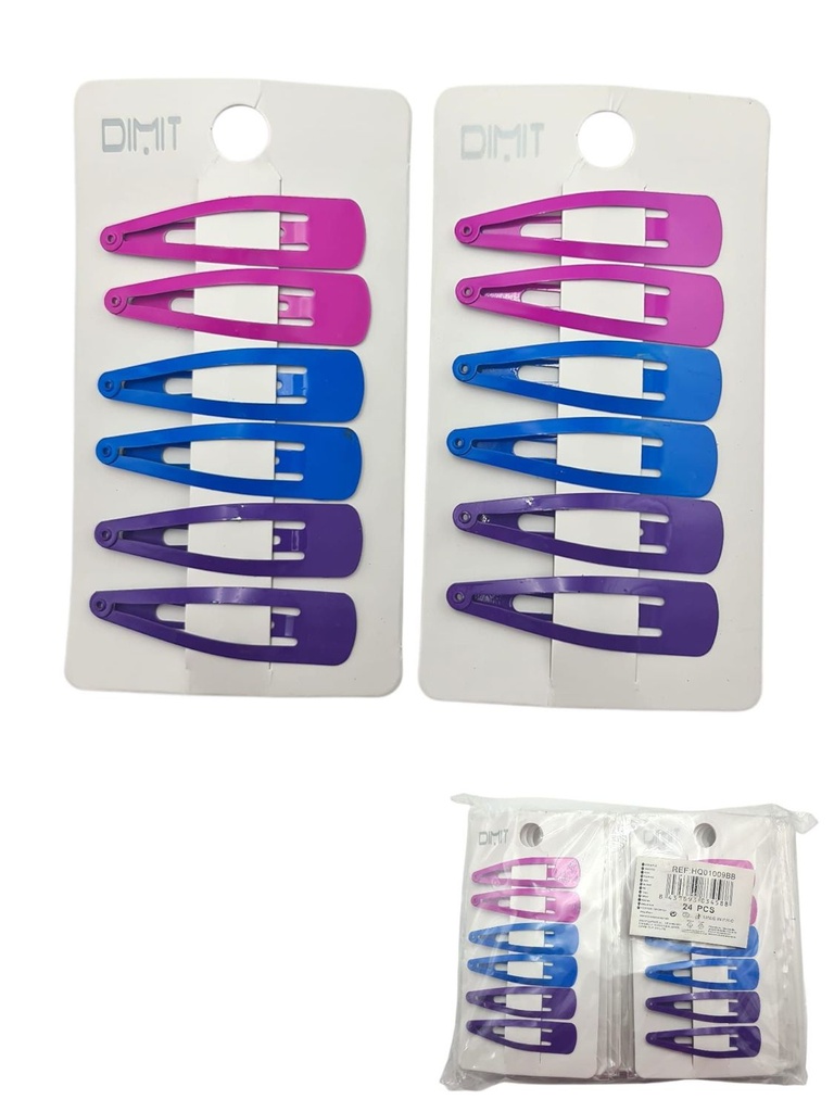 Ranas de 5.5 cm 24/U HQ01009BB - Pinzas y diademas para el cabello