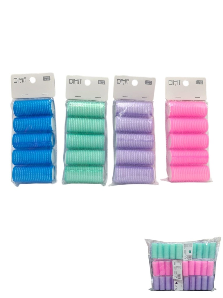 Rulos de 25 mm 12/U EP0511B - Accesorios de belleza y rulos para el cabello