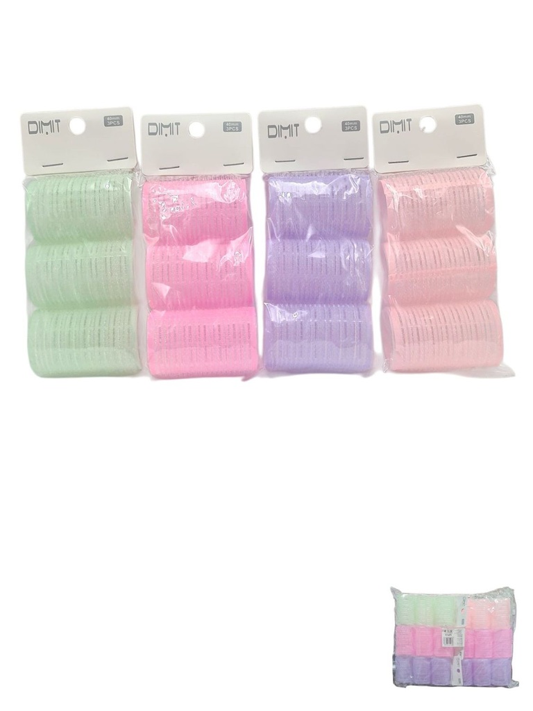 Rulos de 48 mm 12/U EP05002F - Accesorios de belleza y rulos para el cabello