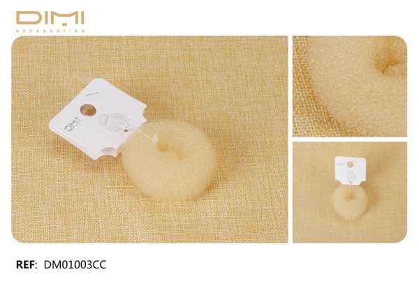 Coletero donut 6 cm 12/U DM01003CC - Accesorios de belleza para peinados