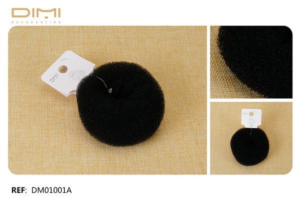 Coletero donut 10 cm 12/U DM01001A - Accesorios de belleza para peinados