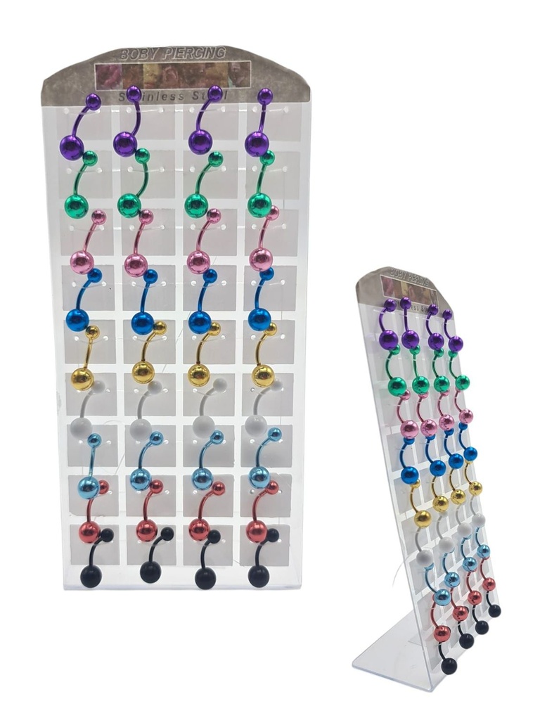 Piercing ombligo 36/U 1204 - Accesorios de bisutería y piercings