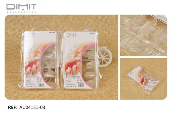 100 tips AU04151-03 - Accesorios de manicura