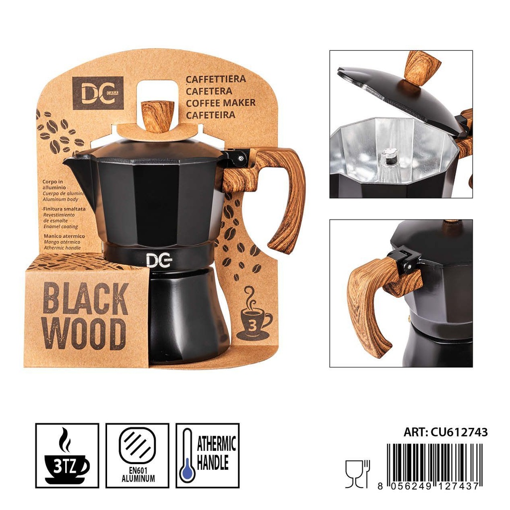 Cafetera modelo DC CASA 3 tazas - Accesorios de cocina y cafetera