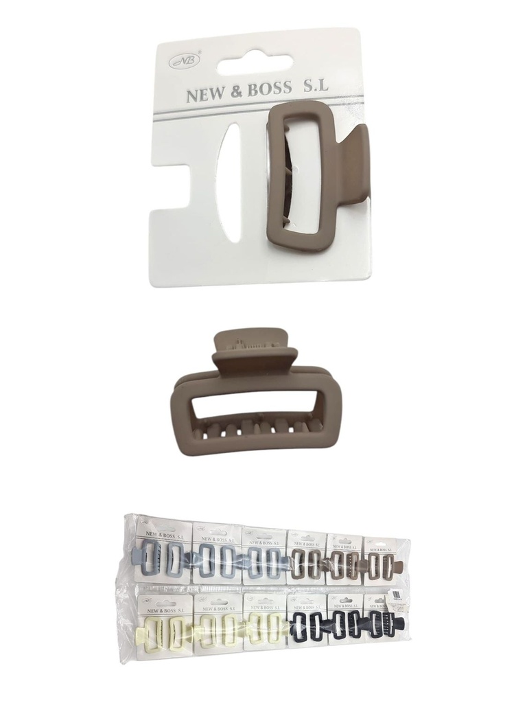 Pinza 4.5 cm 12 unidades - Accesorios para el cabello