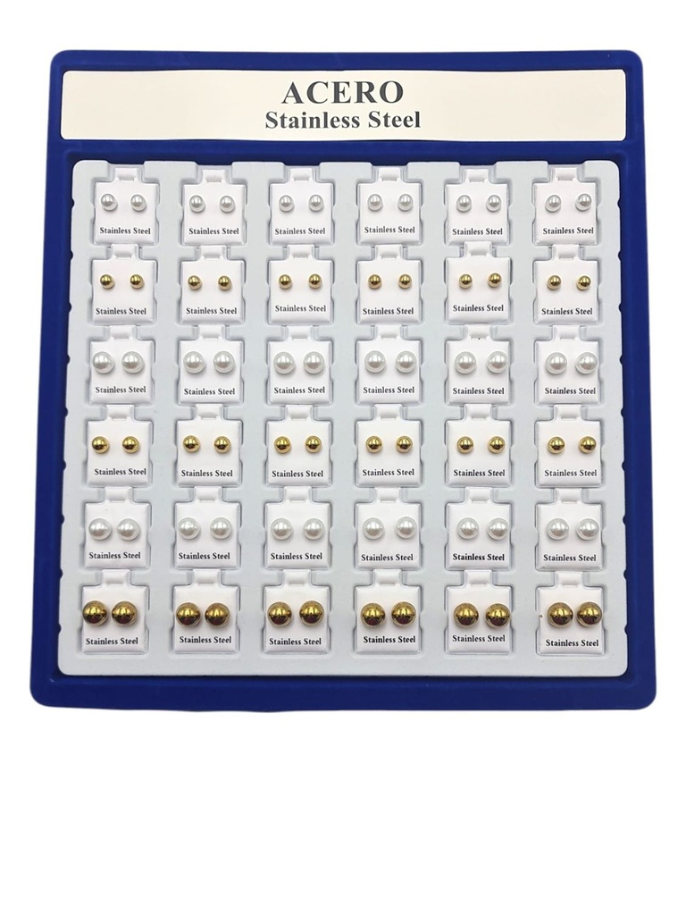 Expositor de pendientes 36 unidades - Joyería y bisutería