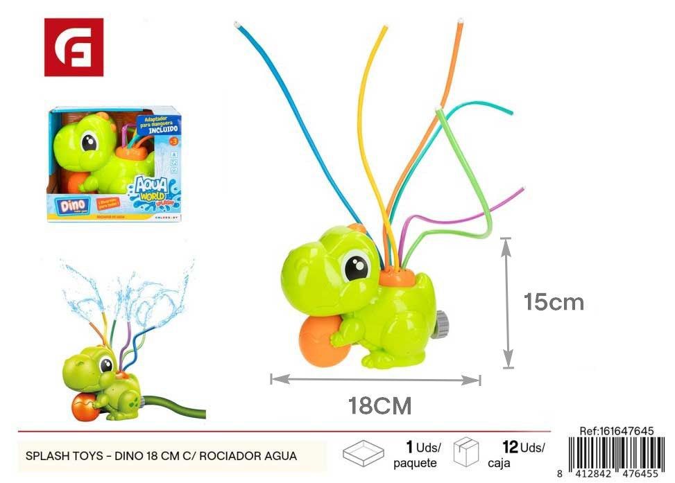 Splash Toys - Dino 18 cm con rociador de agua