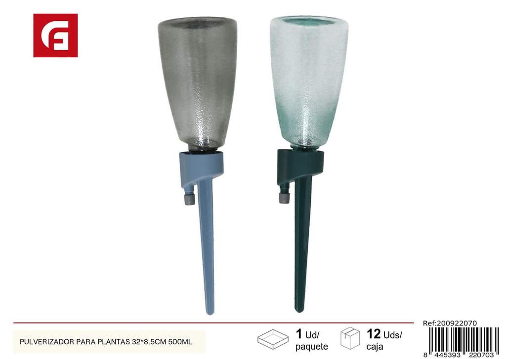 Pulverizador para plantas 32x8.5 cm 500ml - Herramientas para el cuidado de plantas