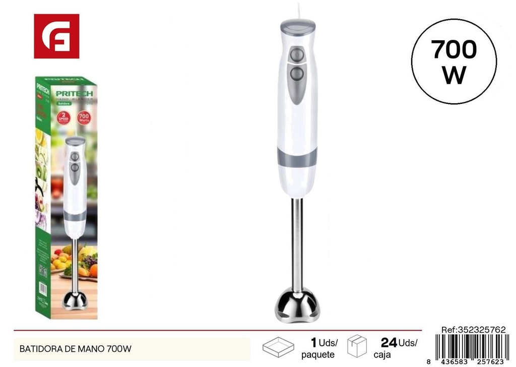 Batidora de mano 700W - Electrónica y batidoras