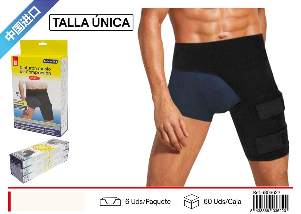 Cinturón de muslo - Soporte para piernas en fitness
