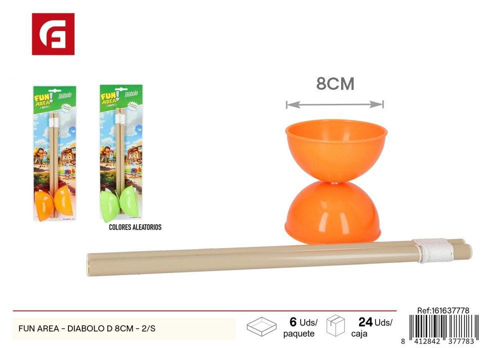 Peonza de 8cm 2 modelos - Juguetes de equilibrio y malabares