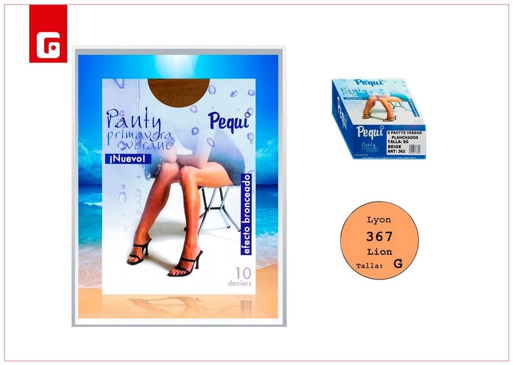 Panty verano planchado - Medias frescas y cómodas para el verano