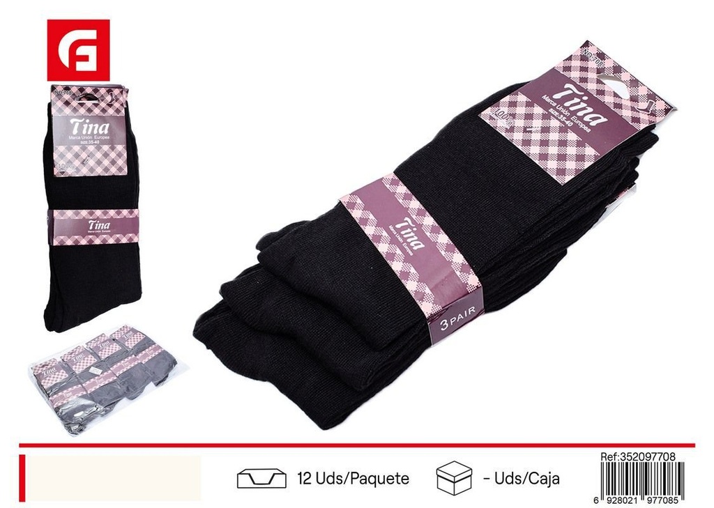 Calcetines mujer Tina 708 - Calcetines cómodos y con estilo