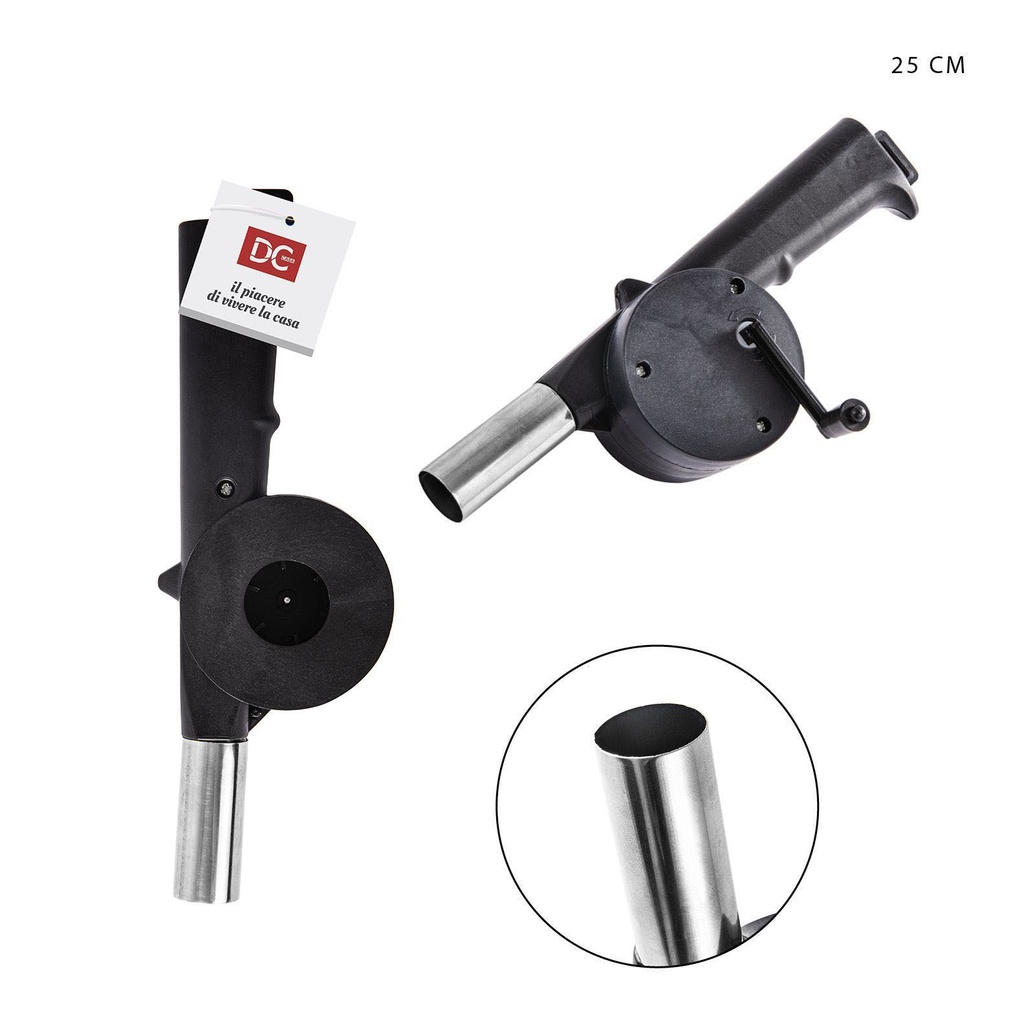 Soplador manual para barbacoa 25CM - Accesorios para barbacoa y parrilla