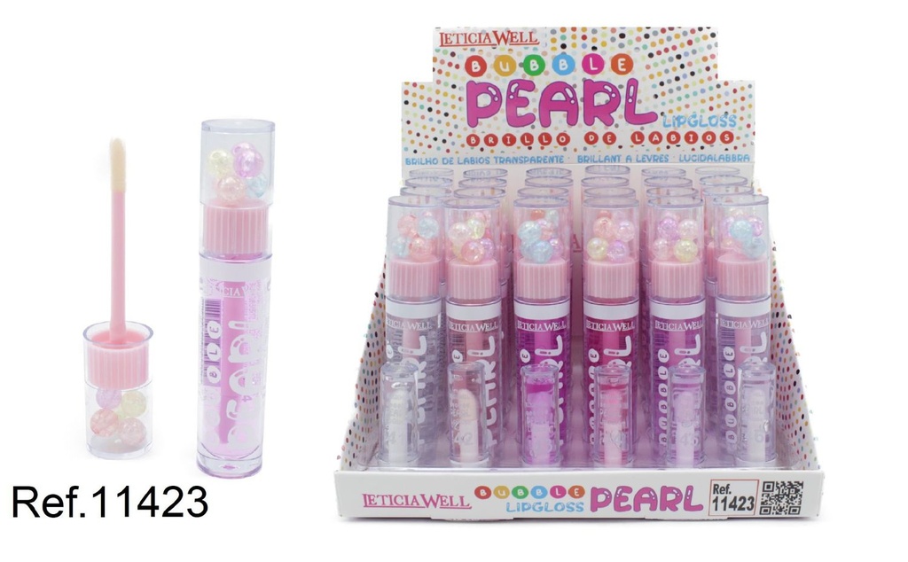 Labial glossy burbujas 24u Leticia Well - Maquillaje de labios