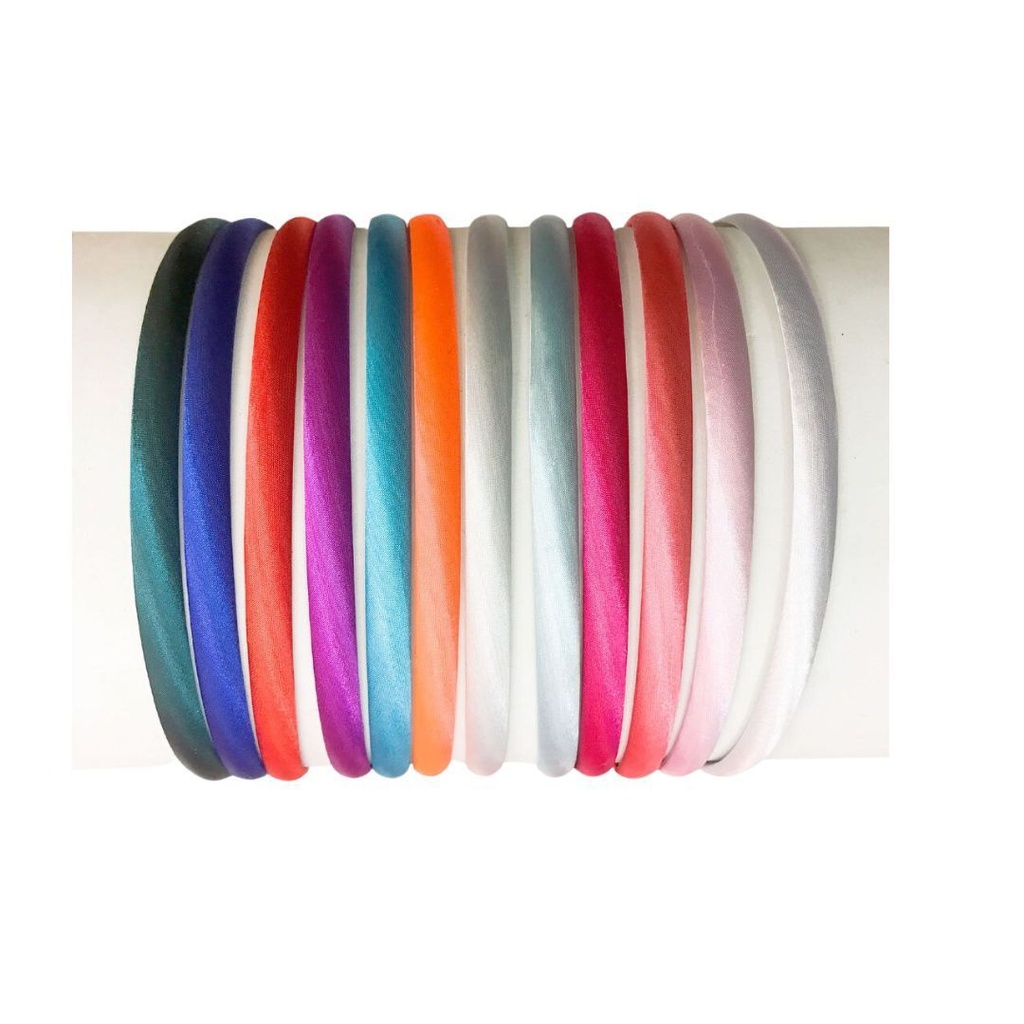 Diademas 8mm c/forros 24/u Leticia Well - Accesorios de cabello
