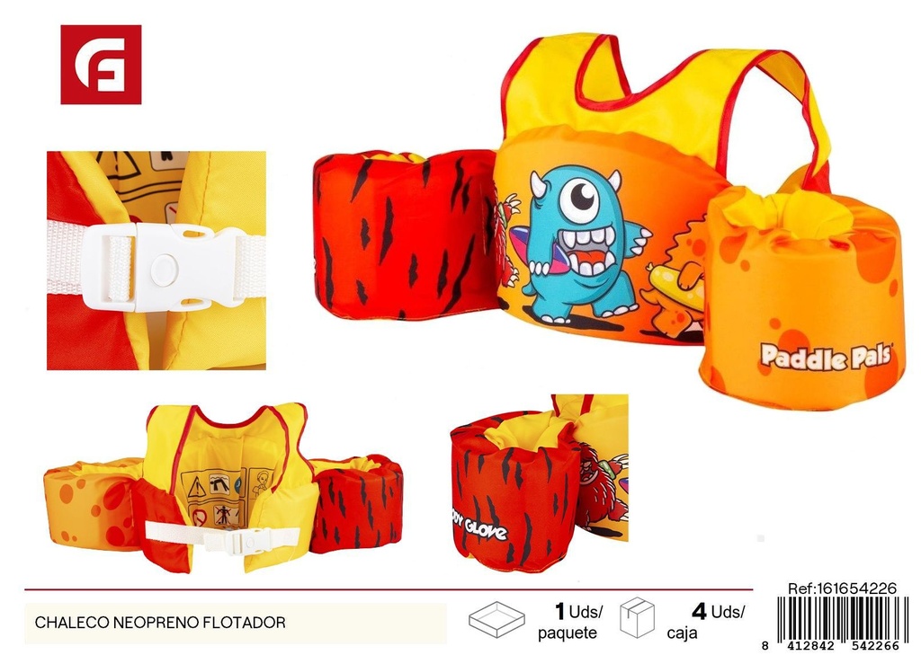 Chaleco flotador de neopreno - Accesorio acuático