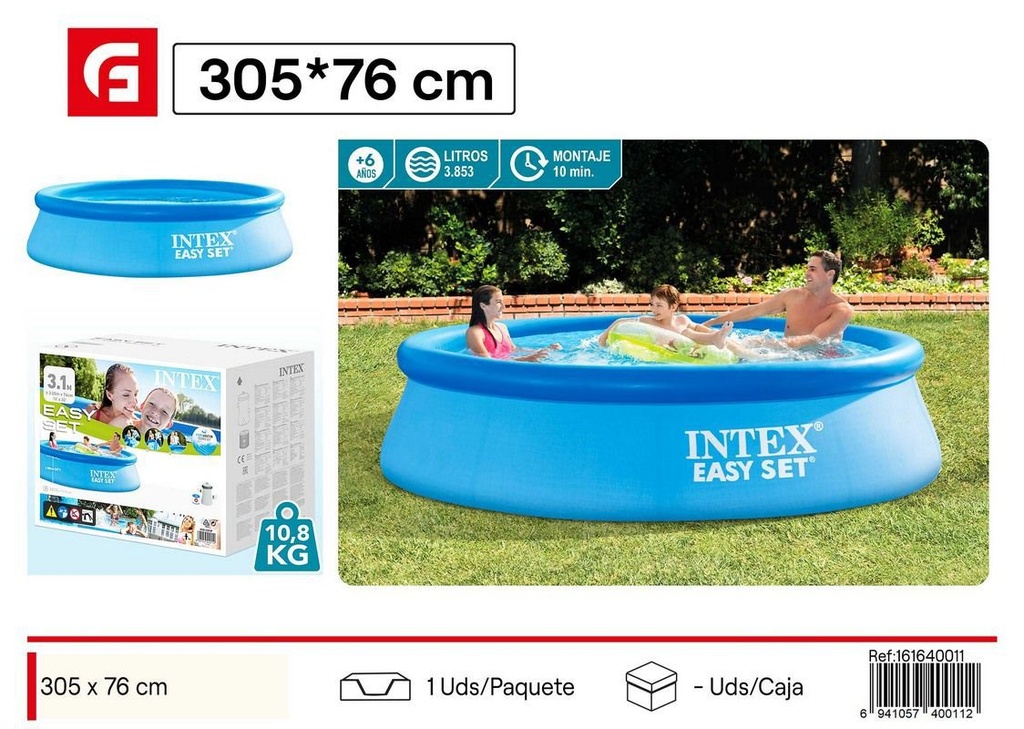 Piscina Easy Set 305x76cm - Productos de verano y piscinas inflables