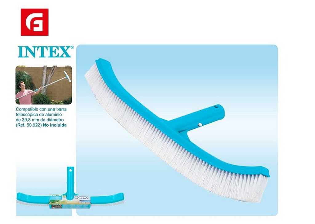 Cepillo curvado para piscina - Productos de verano y accesorios para limpieza de piscina