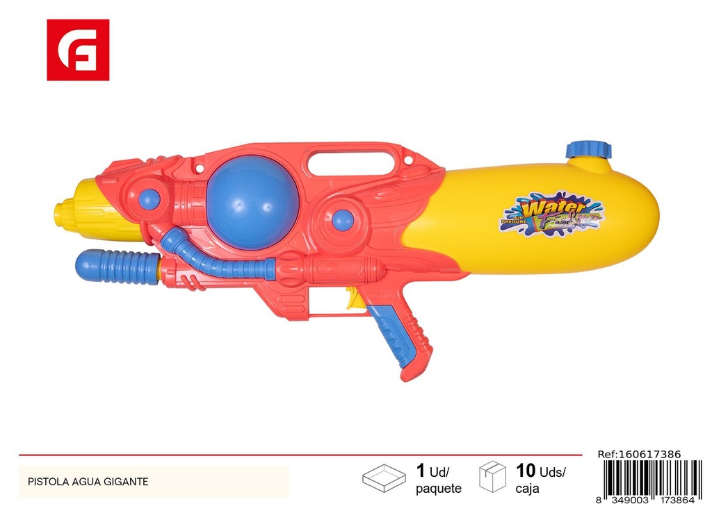 Pistola de agua gigante - Diversión acuática para el verano