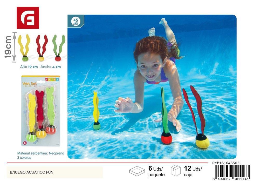 Juego acuático B/Juego divertido para piscina - Juguetes acuáticos