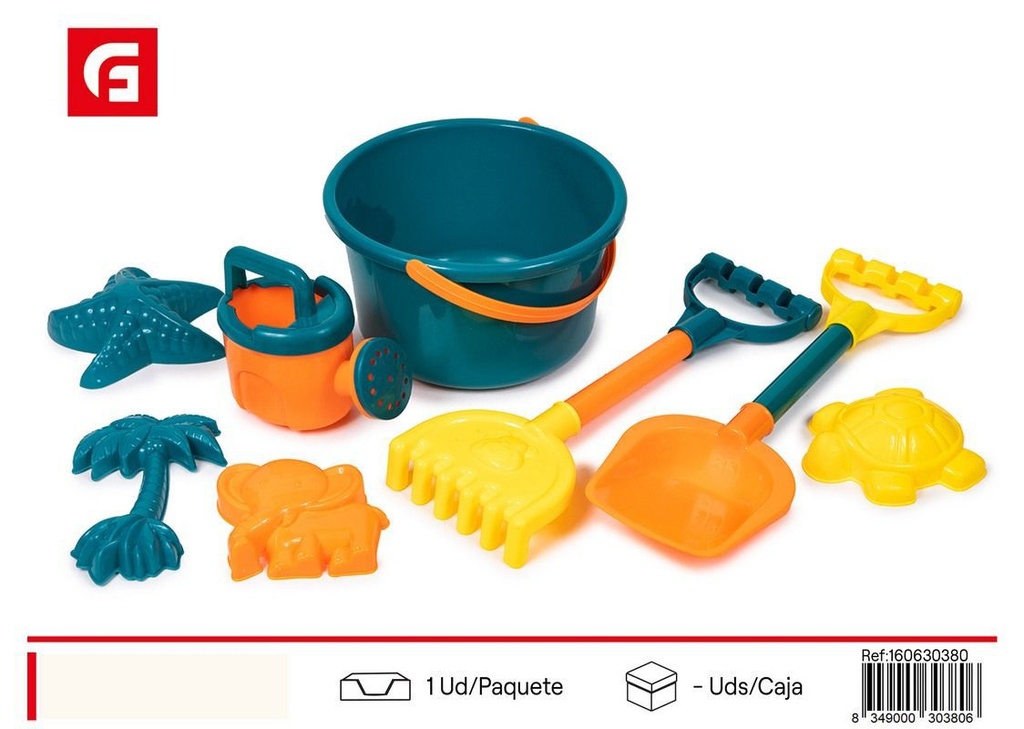 Cubo de playa accesorios - Juguetes de verano y diversión en la playa