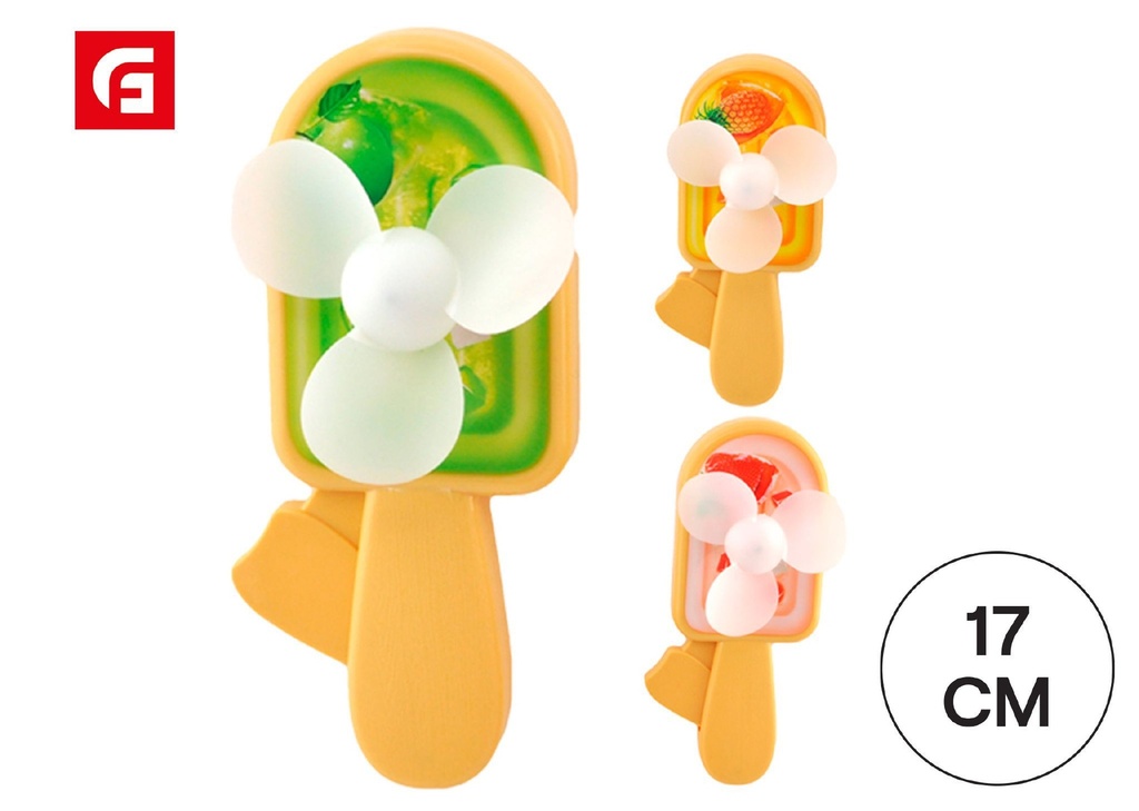  Ventilador manual de frutas con hielo surtido - Ventiladores de verano