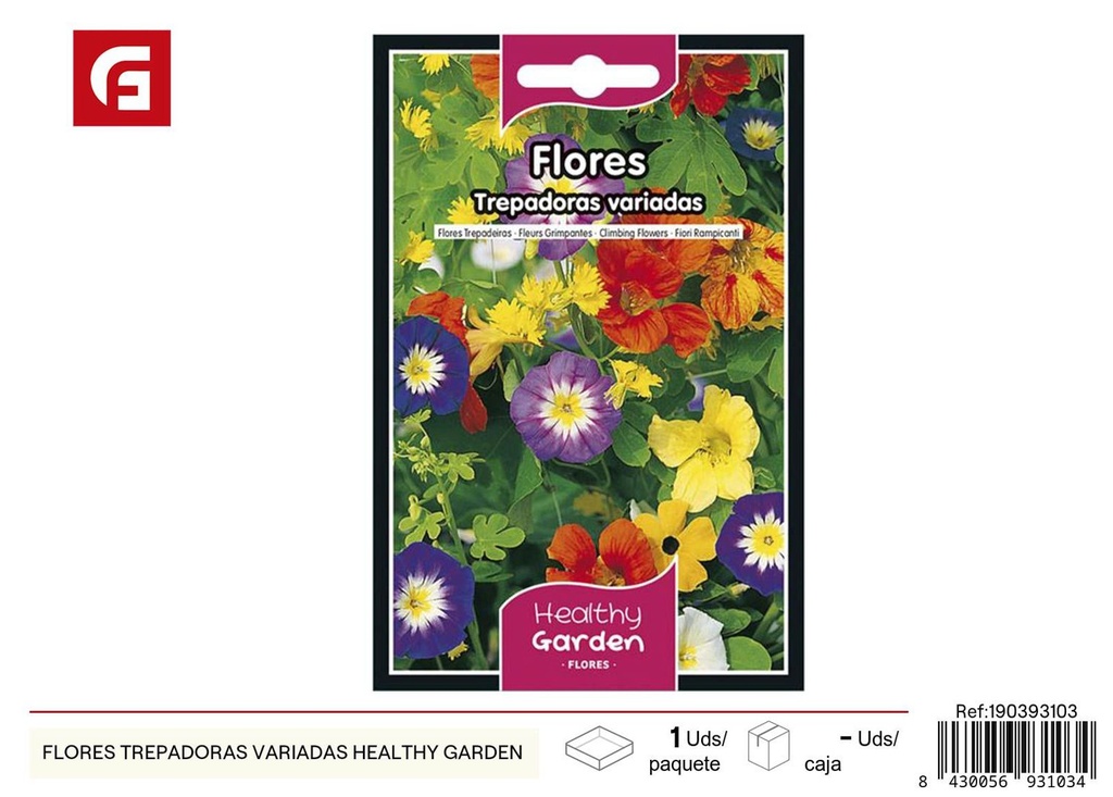 Semillas de flores trepadoras variadas - Jardinería y cultivo de plantas