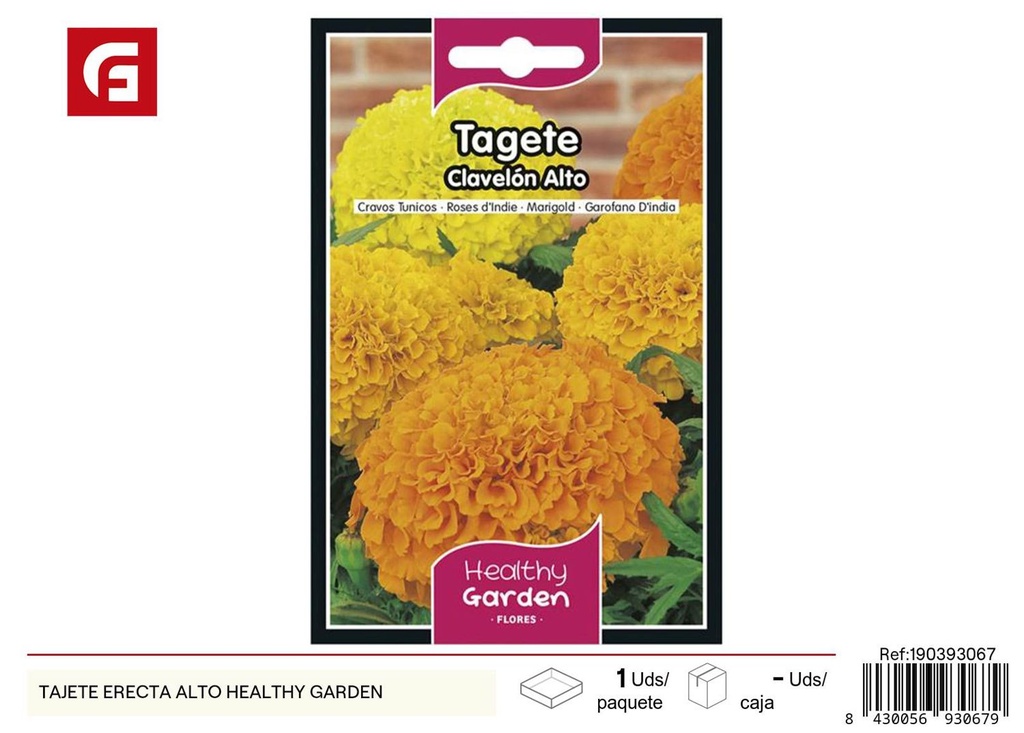 Semillas de tajete erecta alto - Jardinería y plantas ornamentales