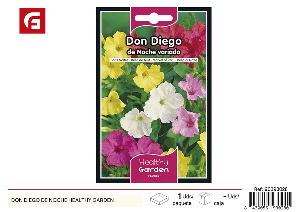 Semillas de don diego de noche - Plantas ornamentales y jardines nocturnos