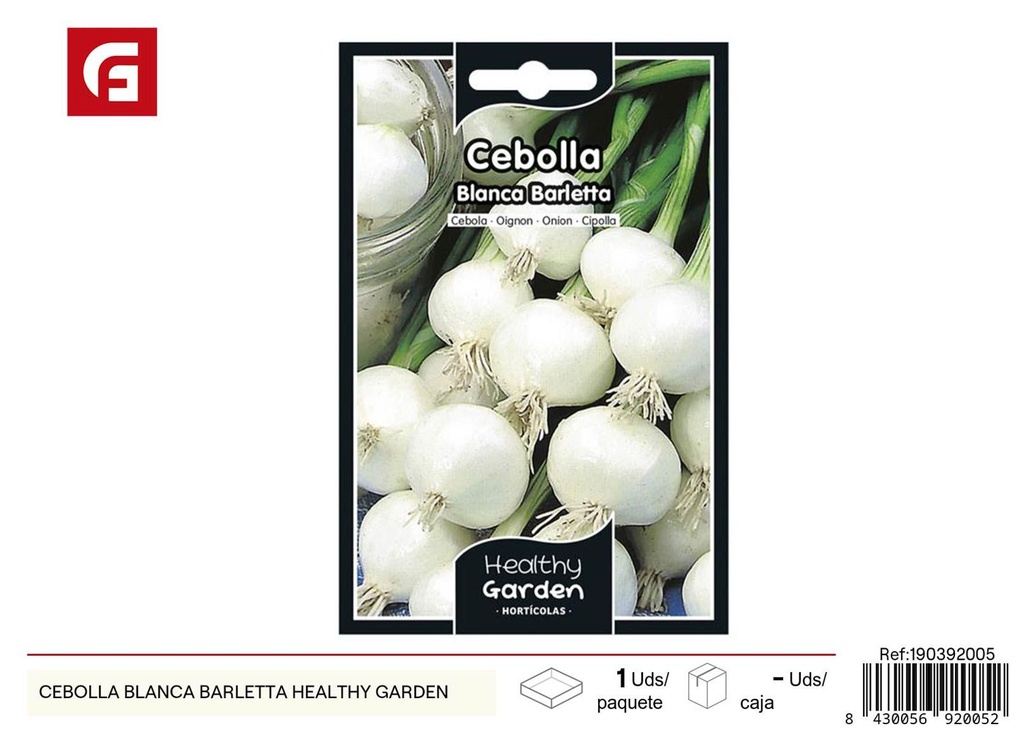 Semillas de cebolla blanca barletta - Variedades de hortalizas para cultivos