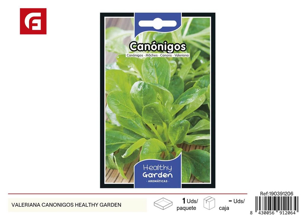 Semillas de valeriana canonigos - Cultivo fácil y medicinal