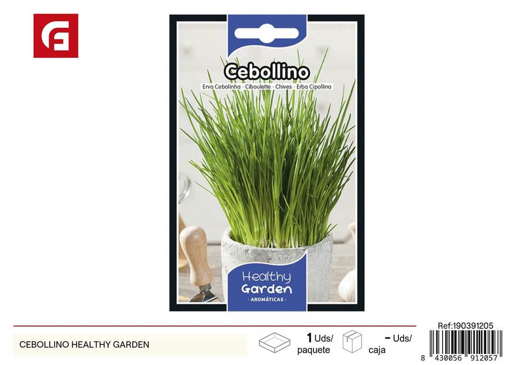 Semillas de cebollino - Hierbas frescas y aromaticas para cocina