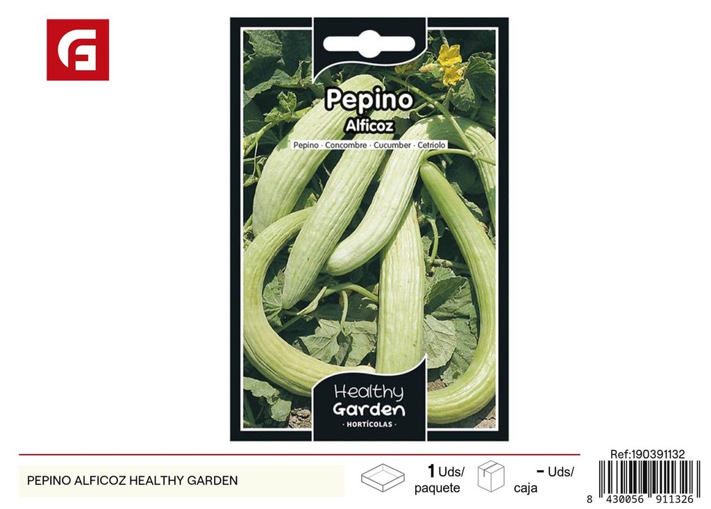 Semillas de pepino alficoz - Cultivo de verduras enhuerta